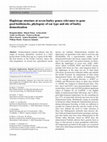 Haplotype structure at seven barley genes: relevance to gene pool bottlenecks, phylogeny of ear type and site of barley domestication Cover Page