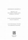 Research paper thumbnail of L. EBANISTA, G. FATUCCI, S. GOZZINI, F. LAMONACA, P. PACCHIAROTTI,  I signacula del Museo Nazionale Romano: un’esperienza didattica tra studio…e EDR, in Instrumenta Inscripta V. Signacula ex aere – Atti del Convegno Verona 20-21 settembre 2012 , Roma 2014, pp.405-416