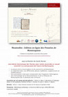 Research paper thumbnail of Montesquieu, Pensées, (digital edition of the manuscript),  2013. http://www.unicaen.fr/services/puc/sources/Montesquieu/