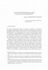 Research paper thumbnail of El juez constitucional ante el juicio de ponderación