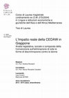 L’Impatto reale della CEDAW in Giappone: Analisi legislativa, sociale e comparata della Convenzione sull'eliminazione di tutte le forme di discriminazione contro le donne Cover Page