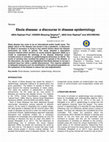 Research paper thumbnail of Ebola disease: a discourse in disease epidemiology 