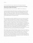 Research paper thumbnail of Review (NDPR) of Shlomi Segall, Equality and Opportunity (OUP 2013)