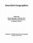 Anarchist Geographies Cover Page