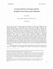 "From Protest Marches to City Squares and Parks: The Fight for Urban Commons", Problématique: Journal of Political Studies, no. 15, 2013, pp. 3-15. Cover Page