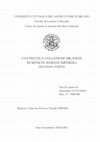 Research paper thumbnail of Una piccola collezione di monete romane imperiali (seconda parte)