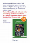 Research paper thumbnail of Remarkably low genetic diversity and strong population structure in common bottlenose dolphins (Tursiops truncatus) from coastal waters of the Southwestern Atlantic Ocean