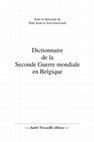 "Mode et vetement", ed. Paul Aron and Jose Gotovitch, Dictionnaire de la Seconde Guerre mondiale en Belgique, p. 265-267.  Cover Page