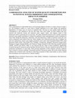 Research paper thumbnail of Comparative Analysis of Water Quality Parameters Due to Festival Wastes Immersion and Consequential Impacts in Jodhpur