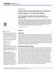 Research paper thumbnail of Community-Centered Responses to Ebola in Urban Liberia: The View from Below