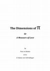 Research paper thumbnail of The Dimensions of π