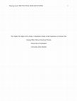 Research paper thumbnail of The Alpha Chi Alpha (AXA) Study: A Qualitative Study of the Experience of Chronic Pain Among Older African American Women