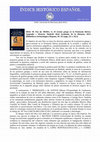 Research paper thumbnail of HOZ, M. Paz de, MORA, G. El oriente griego en la Península Ibérica. Epigrafía e Historia. Madrid: Real Academia de la Historia, 2013. Bibliotheca Archaeologica Hispana, 39. 355 págs. [21 x 29,5].