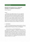 Research paper thumbnail of Stefano Pagliantini - Remedy for Fraud in Cir vs. Fininvest: Damages or Specific Performance?