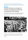 Research paper thumbnail of Brasilidade gaúcha no Carnaval de Porto Alegre