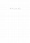 Research paper thumbnail of Obscurity in Medieval Texts, eds. L. Doležalová, Jeff Rider, and Alessandro Zironi, Medium Aevum Quotidianum, Sonderband 30. Krems: Institut für Realienkunde des Mittelalters und der frühen Neuzeit, 2013.