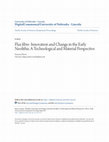 Flax fibre: Innovation and Change in the Early Neolithic. A Technological and Material Perspective. Textile Society of America 2014 Biennial Symposium Proceedings: New Directions: Examining the Past, Creating the Future, Los Angeles, CA. http://digitalcommons.unl.edu/tsaconf/913 Cover Page