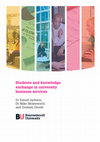 Research paper thumbnail of Students and knowledge exchange in university business services