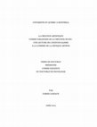 Research paper thumbnail of  LA CRÉATION ARTISTIQUE COMME PARADIGME DE LA CRÉATION DE SOI : UNE LECTURE DE L’INDIVIDUALISME À LA LUMIÈRE DE LA CRITIQUE ARTISTE