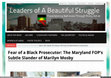 Research paper thumbnail of Fear of a Black Prosecutor: The Maryland FOP’s Subtle Slander of Marilyn Mosby