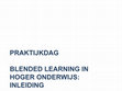 Research paper thumbnail of Blended Learning in het hoger onderwijs