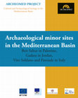 Archaeological minor sites in the Mediterranean Basin Cover Page