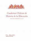 Reseña, en sección Inventario Bibliográfico, del libro de Radamanta Dintrans de Cáceres La función del Profesor Jefe, (1959 [1ª edición: 1956]). Santiago:Editorial del Pacífico. En: Cuadernos Chilenos de Historia de la Educación, nº3, 2015, pp.134-137 Cover Page