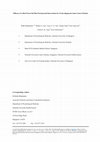 Research paper thumbnail of Efficacy of a brief nurse-led pilot psychosocial intervention for newly-diagnosed Asian cancer patients.