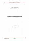 Research paper thumbnail of Desarrollo Cognitivo y Educacion