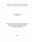 Research paper thumbnail of THE INVENTORY MANAGEMENT PRACTICES AND ORGANIZATIONAL EFFICIENCY. A CASE: IBANDA DISTRICT LOCAL GOVERNMENT