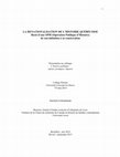 La renationalisation de l'histoire québécoise. Récit d'une OPH (Opération Publique d'Histoire) de son initiation à sa consécration, Présentation au colloque "L’histoire publique : enjeux, pratiques, impacts", Collège Érasme, Université Louvain-La-Neuve, 7-8 mai 2014. Cover Page