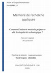 Research paper thumbnail of Comment l'industrie musicale prépare-t-elle la singularité technologique - Focus sur le segment de la production