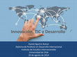 Research paper thumbnail of Innovacion, TIC y Desarrollo