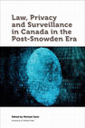 Forgotten Surveillance: Covert Human Intelligence Sources in Canada in a Post 9/11 World Cover Page