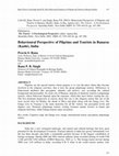 [146-04]. Rana, Pravin S. and Singh, Rana P.B. 2004 b. Behavioural Perspective of Pilgrims and Tourists in Banaras (Kashi), India; in Raj, Aparna (ed.), The Tourist - A Psychological Perspective. Kanishka Publs., New Delhi (ISBN: 81-7391-643-8): pp. 187-206. Cover Page