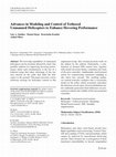 Research paper thumbnail of Advances in Modeling and Control of Tethered Unmanned Helicopters to Enhance Hovering Performance