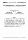 Research paper thumbnail of TRAJECTORY AND DYNAMICS OF COLLECTIVE BARGAINING AND LABOUR UNIONS IN NIGERIAN PUBLIC SECTOR 