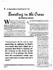 Research paper thumbnail of Boasting in the Cross: An Exposition of Galatians 6:11–18