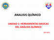 ANALISIS QUÍMICO Cover Page