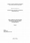 KRAUS, Josef. Dealing with Islamic State: External Actors and their Goals, in. The Complex and Dynamic Nature of the Security Environment, International Scientific Conference STRATEGIES XXI, Bucharest - Romania, 2015 Cover Page