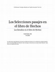 Research paper thumbnail of Base bíblica de misiones: hechos 