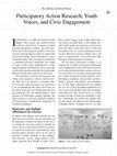 Participatory action research, youth voices, and civic engagement Cover Page