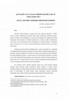 Research paper thumbnail of kentlerin yeni açmazı girişimcilik bir çare mi yoksa sorun mu (inşaat sektörü üzerinden bir değerlendirme)