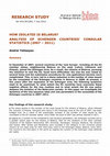 Research paper thumbnail of How isolated is Belarus? Analysis of Schengen countries' consular statistics in 2007 - 2011