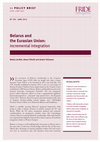 Research paper thumbnail of Belarus and the Eurasian Union: A search for energy subsides and legal loopholes