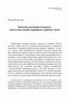 Research paper thumbnail of "Relacyjna mechanika kwantowa, uniwersalna zasada względności i podstawy fizyki" ('Relational Quantum Mechanics, Universal Principle of Relativity, and the Foundations of Physics', in Polish)