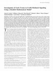 Investigation of Early Events in FcRI-Mediated Signaling Using a Detailed Mathematical Model1 Cover Page