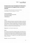 Research paper thumbnail of El impacto de las nuevas Tecnologías de la Información y la Comunicación en el imaginario social. Las series de televisión