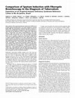 Research paper thumbnail of Comparison of Sputum Induction with Fiberoptic Bronchoscopy in the Diagnosis of Tuberculosis Experience at an Acquired Immune Deficiency Syndrome Reference Center in Rio de Janeiro, Brazil