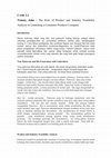 CASE 3.1 Tommy John : The Role of Product and Industry Feasibility Analysis in Launching a Consumer Products Company Cover Page